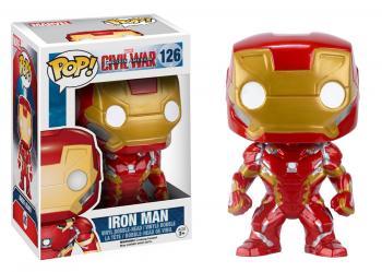 Civil War Captain America 3 POP! Bobble Head Vinyl Figure - Iron Man