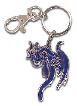 Blue Dragon Key Chain - Metal Blue Dragon