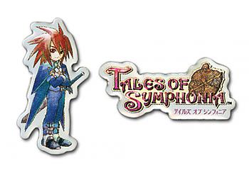 Tales Of Symphonia Pins - SD Kratos & SD Logo (Set of 2)