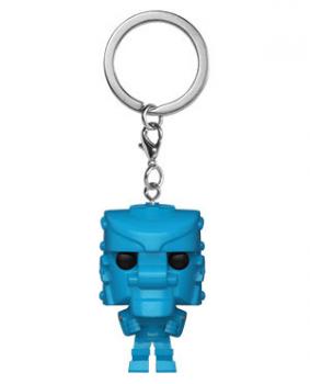 Mattel Pocket POP! Key Chain - Rock Em Sock Em Robot (Blue) 