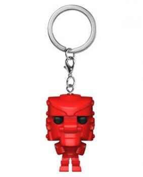 Mattel Pocket POP! Key Chain - Rock Em Sock Em Robot (Red)