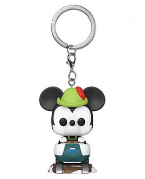 Disneyland 65th Anniversary  Pocket POP! Key Chain - Mickey Mouse in Lederhosen