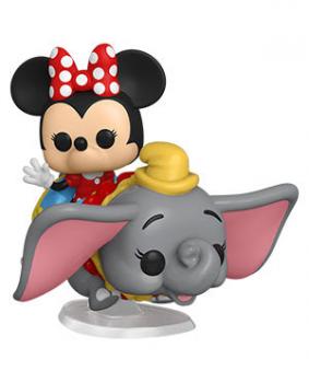 Disneyland 65th Anniversary POP! Ride Vinyl Figure - Minnie w/ Flying Dumbo Ride 