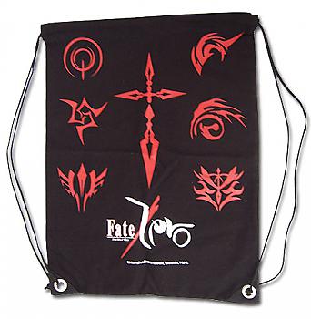 Fate/Stay Drawstring Backpack - Command Seal Cinch 