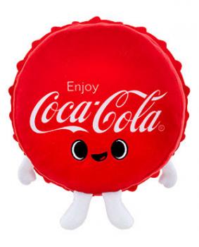 Ad Icons Coca-Cola Plush - Cola Bottle Cap 