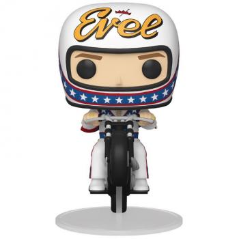 Pop Icons POP! Ride Vinyl Figure - Evel Knievel on Motorcycle 