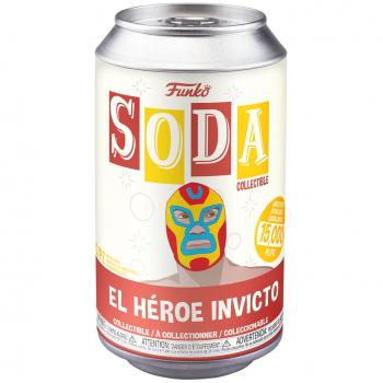 Luchadores Vinyl Soda Figure - El Heroe Invicto (Iron Man) (Limited Edition: 15,000 PCS)