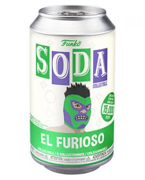 Luchadores Vinyl Soda Figure - El Furioso (Hulk) (Marvel) (Limited Edition: 15,000 PCS)