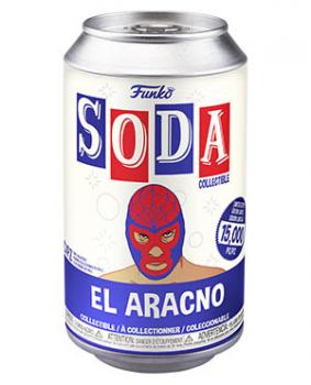 Luchadores Vinyl Soda Figure - El Aracno (SpiderMan) (Marvel) (Limited Edition: 15,000 PCS)