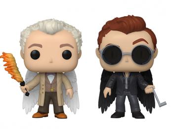 Good Omens POP! Vinyl Figure - Aziraphale  & Crowley with Wings (2-Pack) (Specialty Series)