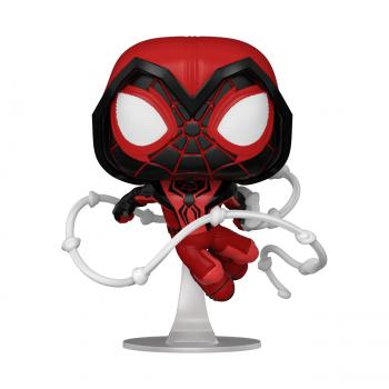 Spider-man Miles Morales PS POP! Vinyl Figure - Spiderman (Crimson Cowl) [STANDARD]