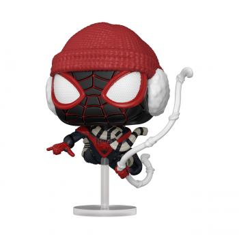 Spider-man Miles Morales PS POP! Vinyl Figure - Spiderman (Winter Gear) [STANDARD]