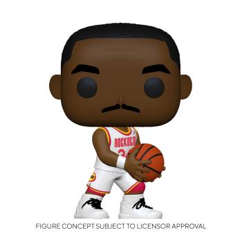 NBA Stars POP! Vinyl Figure - Hakeem Olajuwon (Home) (Houston Rockets)