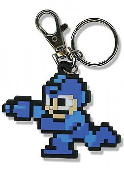 Mega Man 10 Key Chain - Mega Man Shooting Left