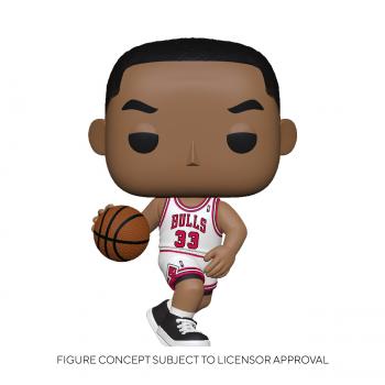 NBA Stars POP! Vinyl Figure - Scottie Pippen (Home) (Chicago Bulls)