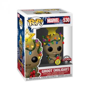 Guardians of the Galaxy POP! Vinyl Figure - Baby Groot w/ Decorations (GITD) (Special Edition) (Marvel)