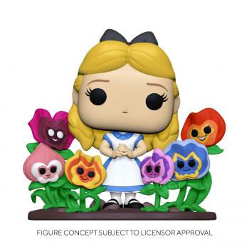 Alice in Wonderland 70th Anniversary POP! Deluxe Vinyl Figure - Alice w/ Flowers (Disney)
