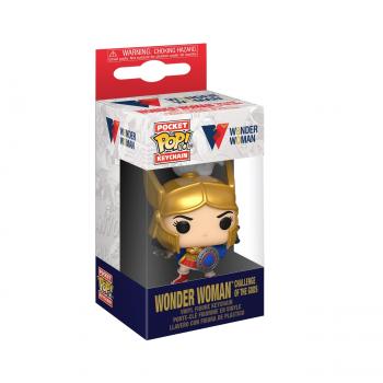 Wonder Woman 80th Anniversary POP! Key Chain - Wonder Woman (Challenge Of The Gods) 