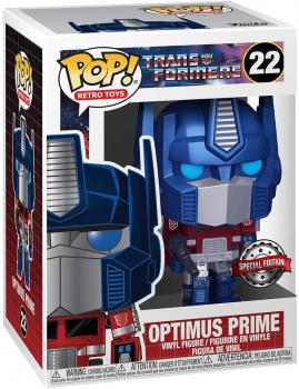 Transformers POP! Vinyl Figure - Optimus Prime (Metallic) (Special Edition)