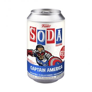 The Falcon and the Winter Soldier Vinyl Soda Figure - Captain America (Limited Edition: 12,500 PCS)