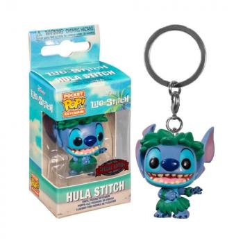 Lilo & Stitch Pocket POP! Key Chain - Stitch (Hula Skirt) (Special Edition)