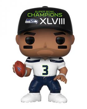 NFL Stars POP! Vinyl Figure - Russel Wilson (SB Champions XLVIII) (Seattle Seahawks)