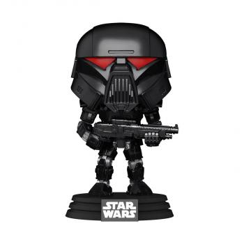 Star Wars: Mandalorian POP! Vinyl Figure - Dark Trooper (Battle) 