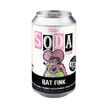 Rat Fink Vinyl Soda Figure - Neon Fink  (Limited Edition: 5,000 PCS)