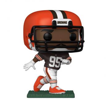 NFL Stars POP! Vinyl Figure - Myles Garrett (Browns Home Uniform)