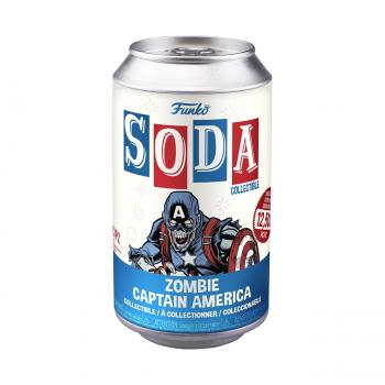 Marvel's What If? Vinyl Soda Figure - Zombie Captain America (Limited Edition: 12,500 PCS)
