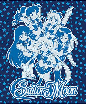 Sailor Moon Throw Blanket - Group