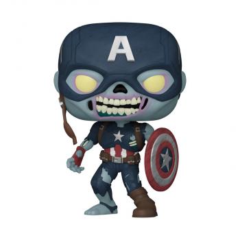 Marvel What If POP! Vinyl Figure - Zombie Captain America  [STANDARD]