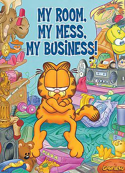 Garfield Wall Scroll - My Room, My Mess, My Business