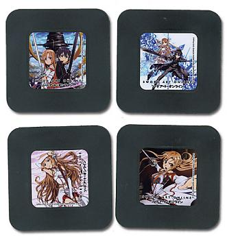 Sword Art Online Coasters - Set 3 Kirito & Asuna