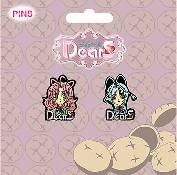 DearS Pins - Ren and Miu Heads (Set of 2)