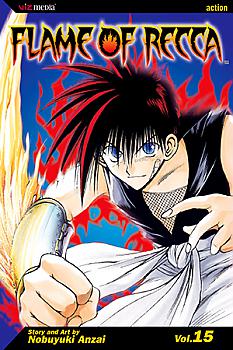 Flame of Recca Manga Vol.  15