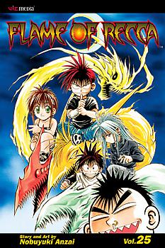 Flame of Recca Manga Vol.  25