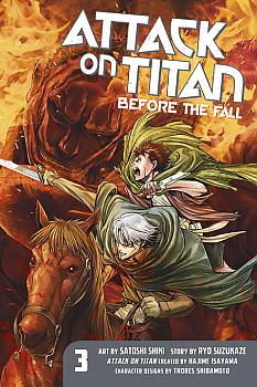 Attack on Titan Manga Vol. 3 - Before the Fall 
