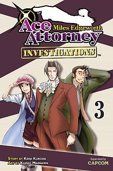 Miles Edgeworth: Ace Attorney Investigations Manga Vol.   3