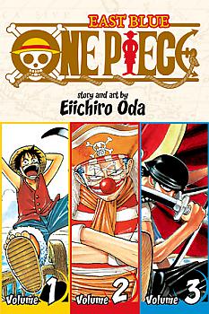 One Piece Omnibus Manga Vol.  1 East Blue (Vol. 1-2-3)
