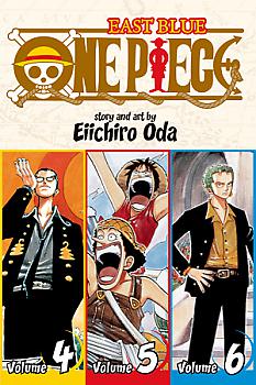 One Piece Omnibus Manga Vol.  2 East Blue (Vol. 4-5-6)