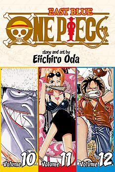 One Piece Omnibus Manga Vol.  4 East Blue (Vol. 10-11-12)