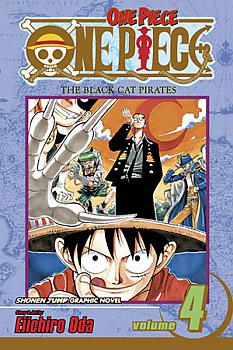 One Piece Manga Vol.  4: The Black Cat Pirates