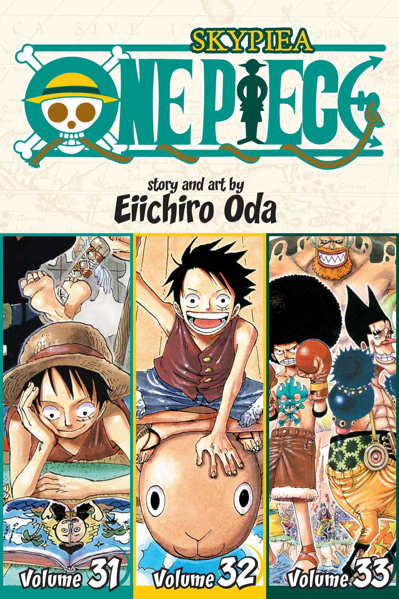 One Piece Omnibus Manga Vol. 11 Skypeia (Vol. 31-32-33 ...