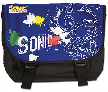 Sonic Messenger Bag - Sonic Line Spray Art