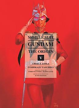 Mobile Suit The Origin Manga Vol.  5 Gundam - Char & Sayla
