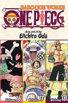 One Piece Omnibus Manga Vol.    6 Baroque Works (Vol. 16-17-18)