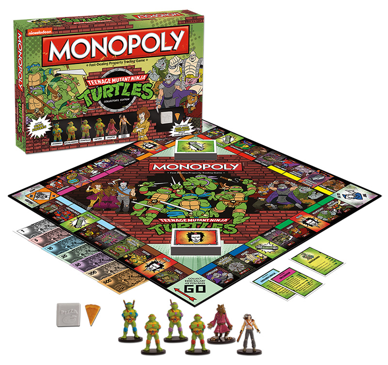 Teenage Mutant Ninja Turtles Board Games - Monopoly 