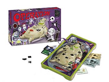 Nightmare Before Christmas Board Games - Operations Collector's Edition