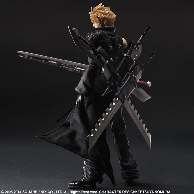 Final Fantasy VII: Cloud Strife Action Doll Plush by 